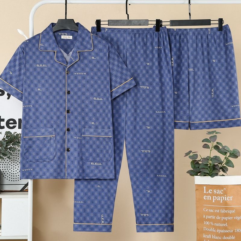 Pantalons d'été à manches courtes pour hommes pour le printemps et l'automne
