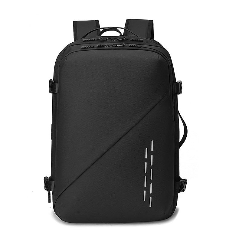 Sac à dos en plastique minimaliste à vide de grande capacité pour hommes