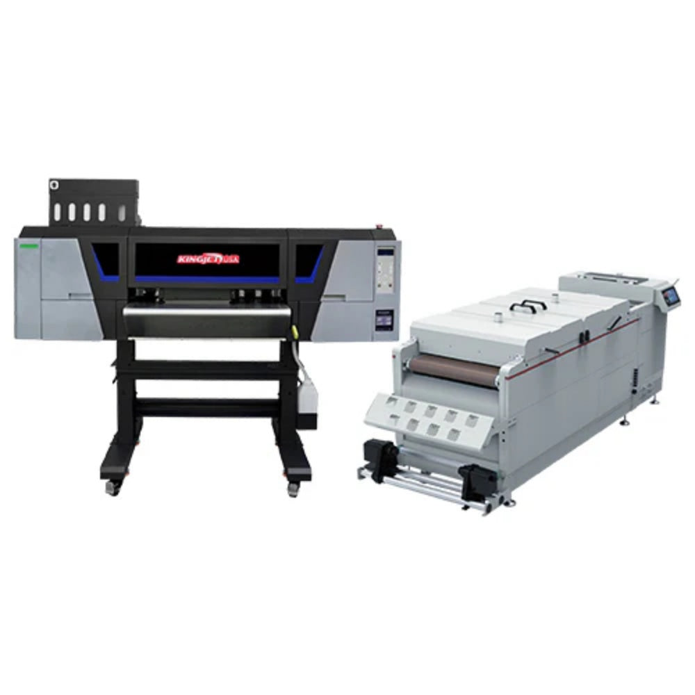 KINGJET D'occasion KJ-605 - 5 4 Tête 60cm 24pouces Industrielle DTF Imprimante Direct-To-Film DTF Chaleur