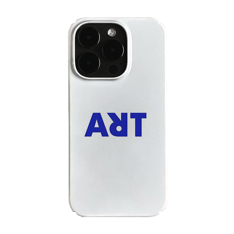 Blue Art English Art Niche Adapté à la mallette de téléphone haut de gamme cartoon