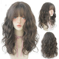 L'Europe et l'Amérique Air Bangs Water Ripple Curls