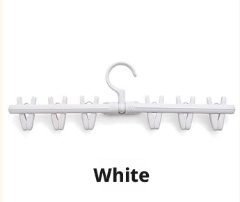 Clip de séchage pliant blanc-1 pièce