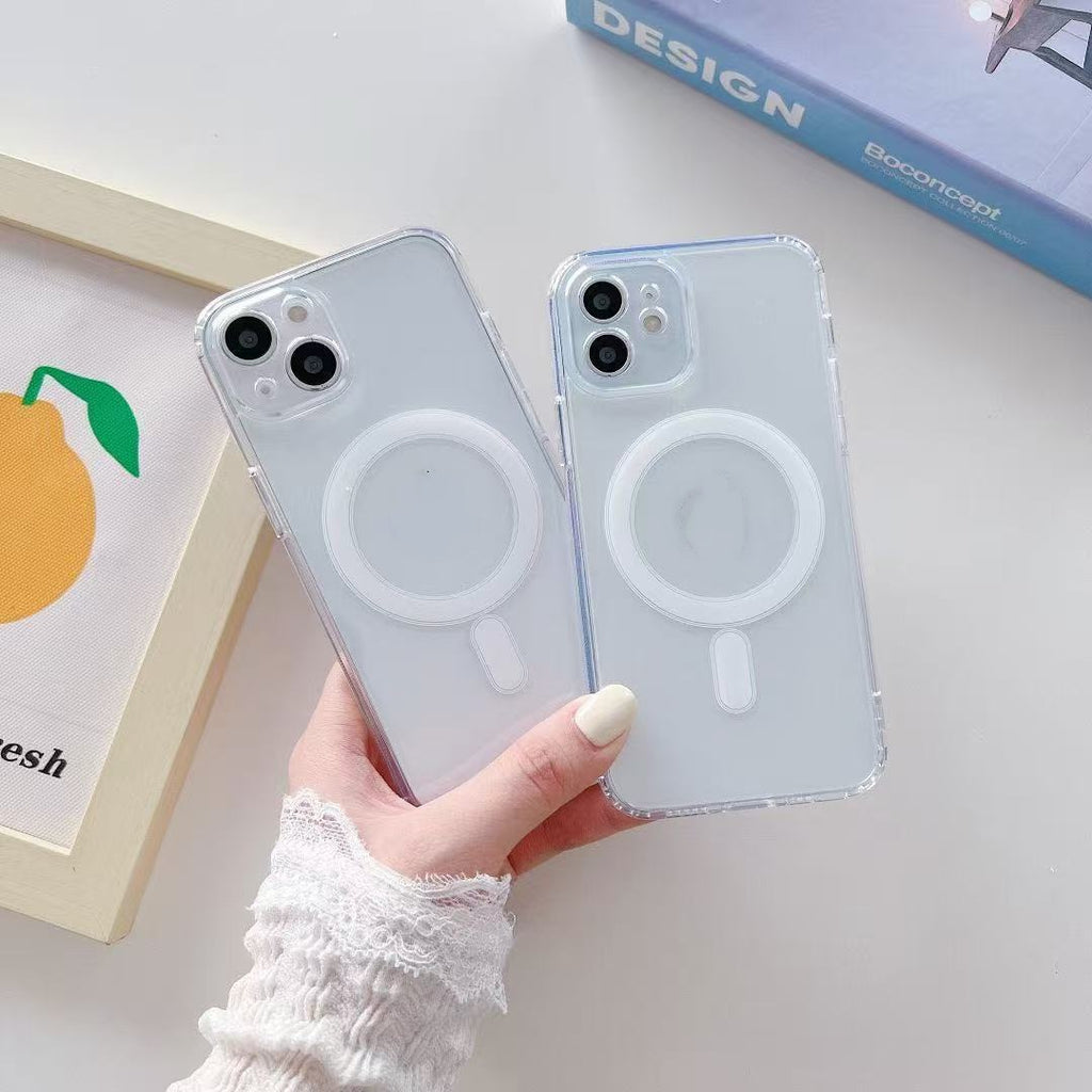 Étui de protection transparent pour téléphone acrylique