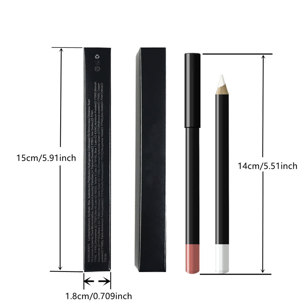 Commerce extérieur 20-Color Multi-Functional Waterproof Lip Liner