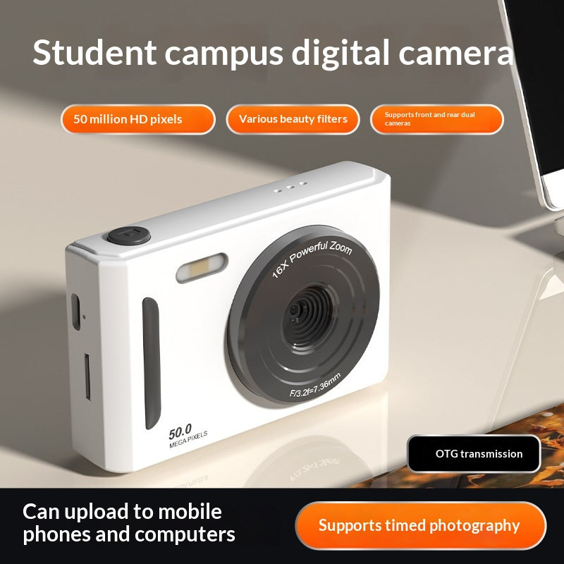 Caméra étudiante CCD Campus Digital HD Dual Front et Caméras arrière