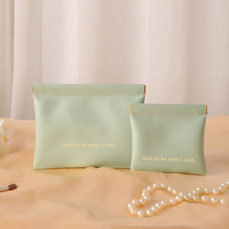 Portable petit sac cosmétique et rouge à lèvres