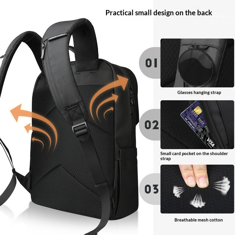 Hommes Minimalist Lightweight Commuter Sac à dos Sac portable de 15 pouces