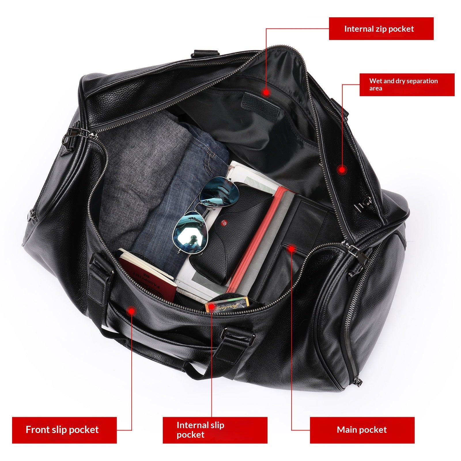 Sac en duffel extérieur à grande capacité pour hommes