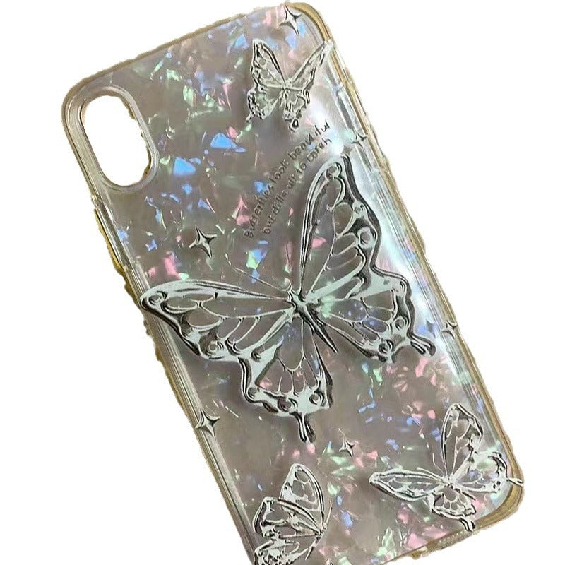 Fashion Personality Butterfly Affaire de téléphone anglais
