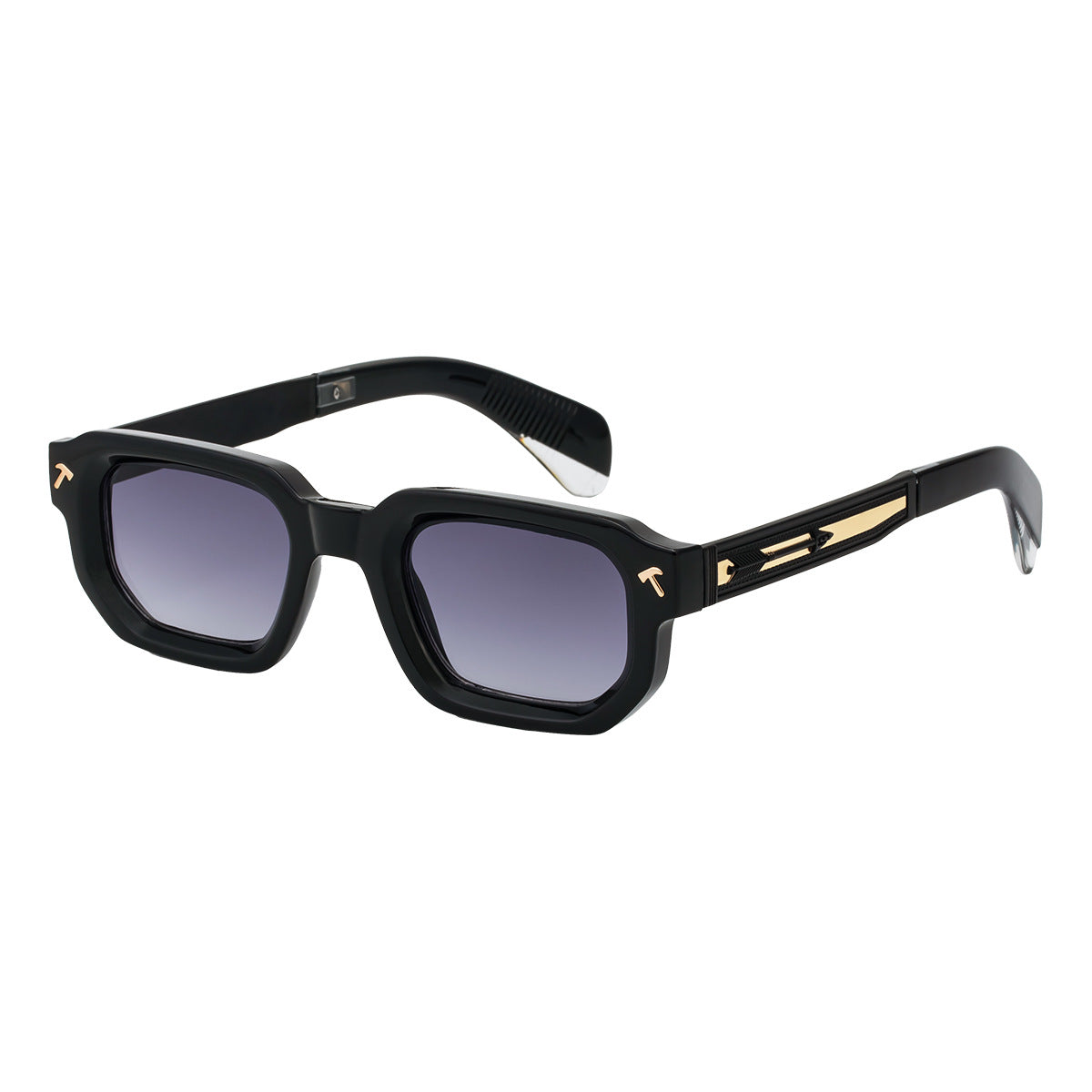 Lunettes de soleil européennes et américaines Fashion Square Frame