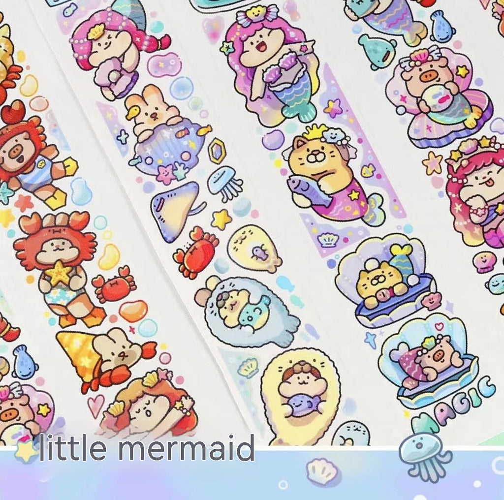 Bande hémorroïde Emballages Stickers Cartoon Cute Caractère