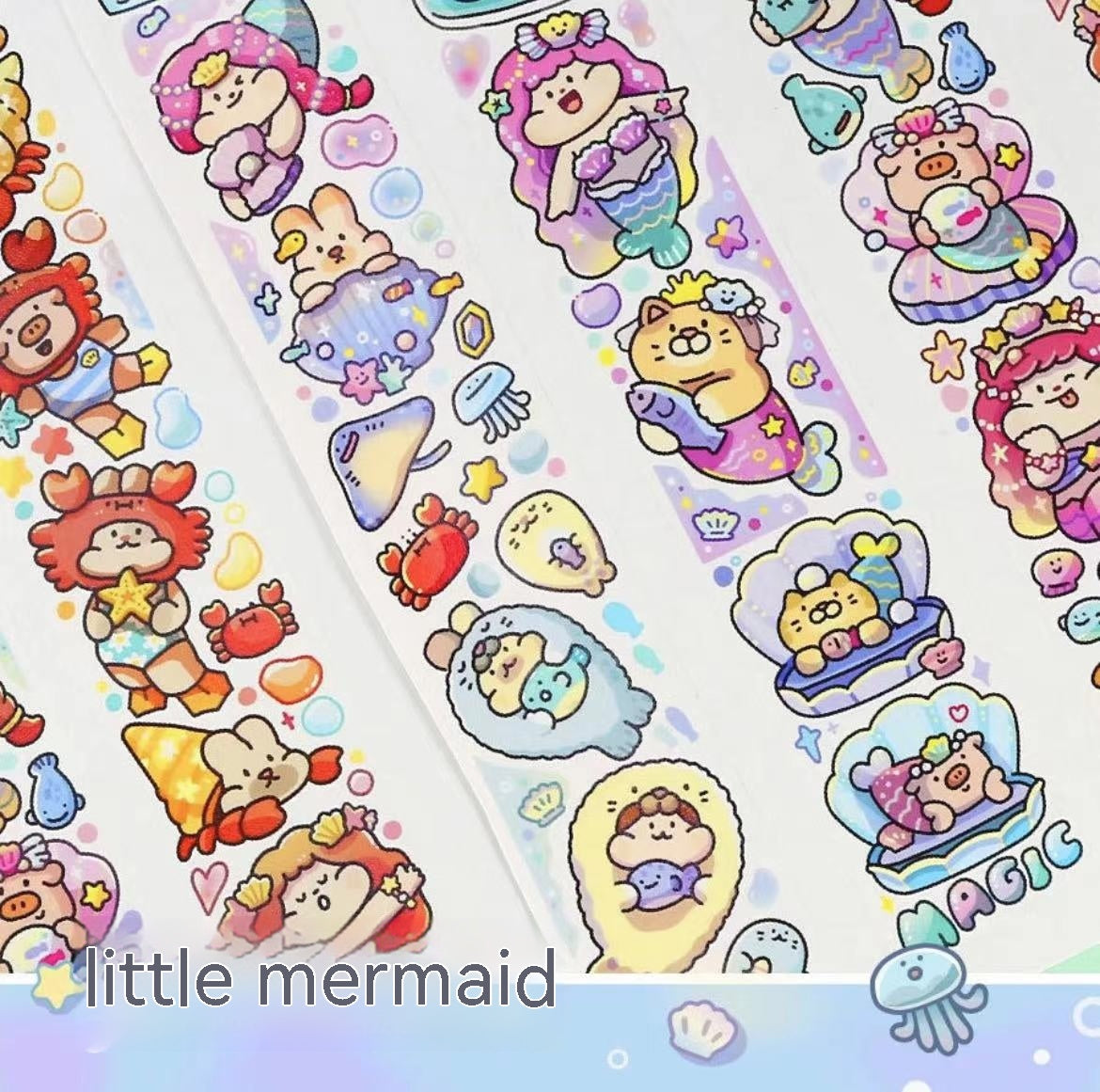 Bande hémorroïde Emballages Stickers Cartoon Cute Caractère