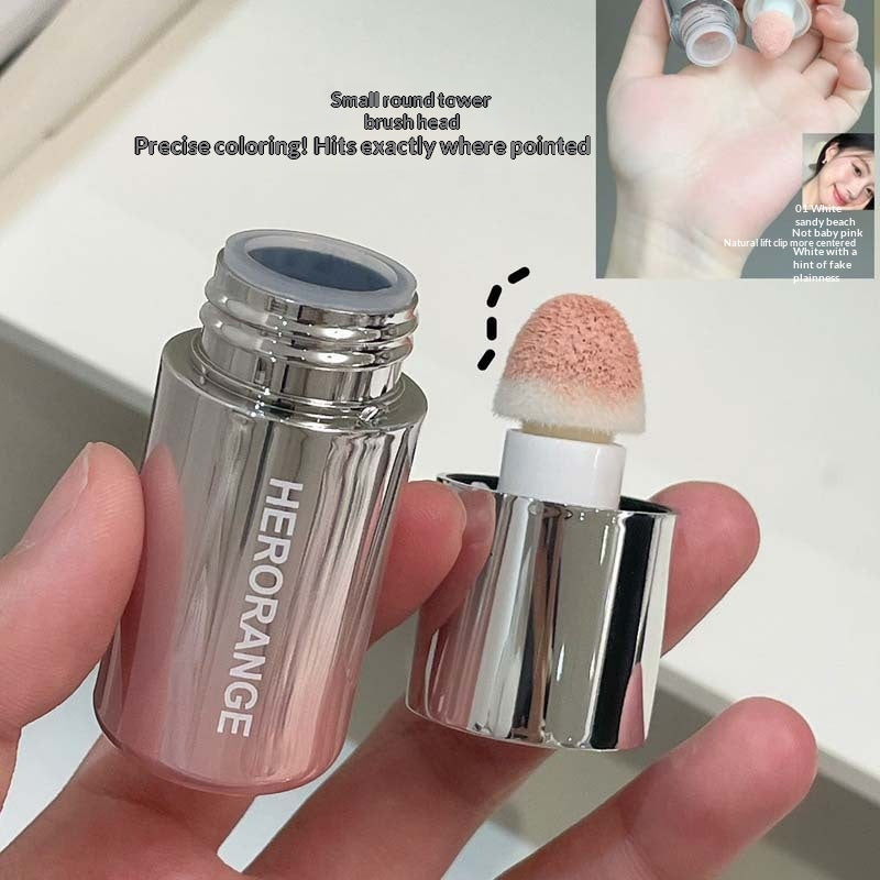 Complexion naturel améliorant la faible saturation Matte multi-utilisation liquide Blush
