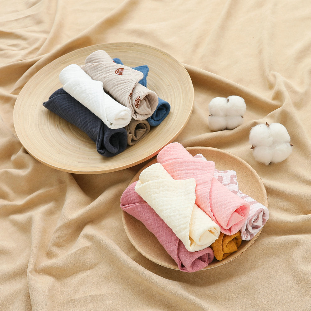 Crêpe Baby Gauze Serviette Saliva