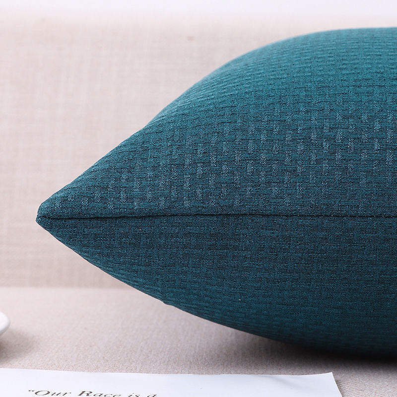 Coussin en coton et lin