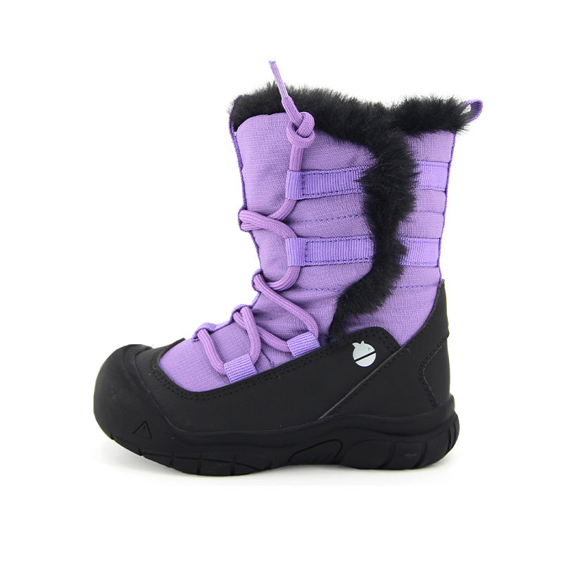 Bottes de neige épaisses pour garçons et filles