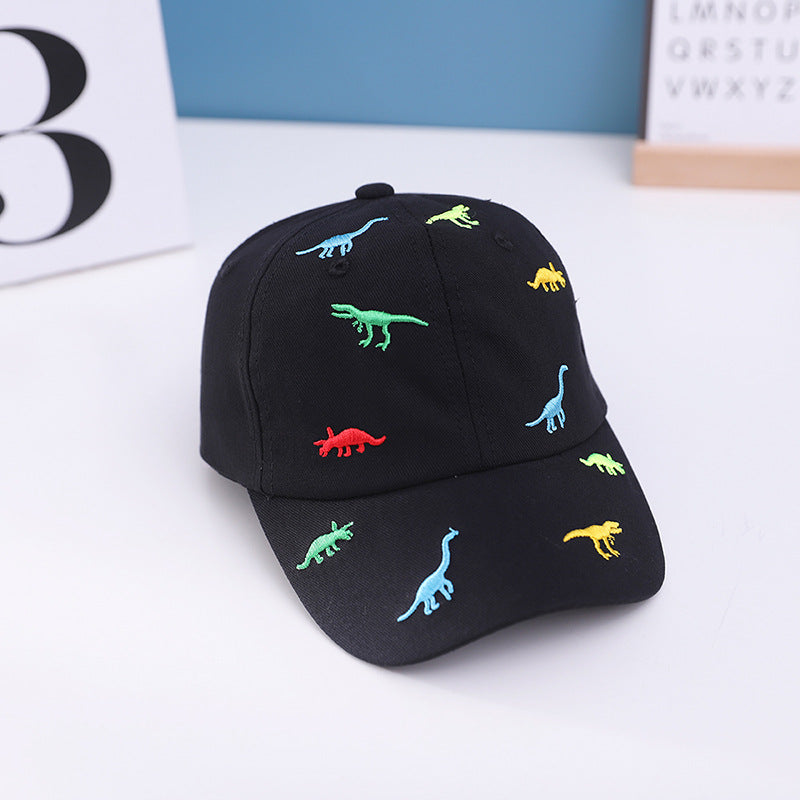 Chapeaux de baseball pour enfants dinosaures colorés