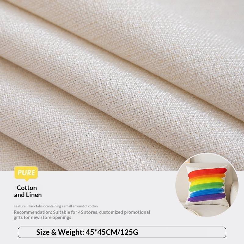 Canapé Appui-tête Coussin en peluche courte Imprimé Couverture d'oreiller