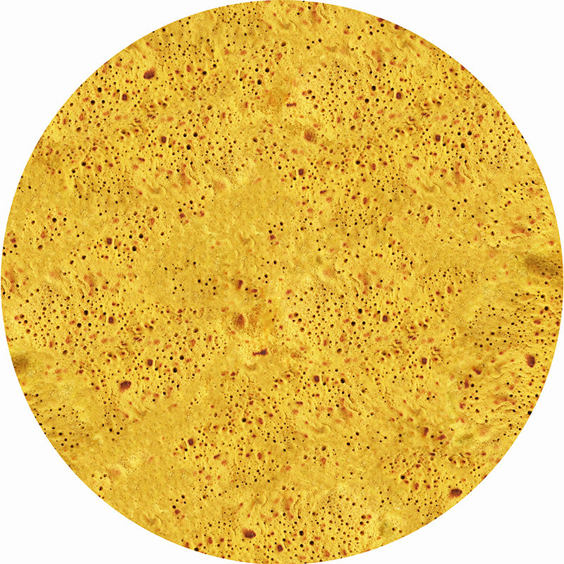 Couverture de crêpe de maïs