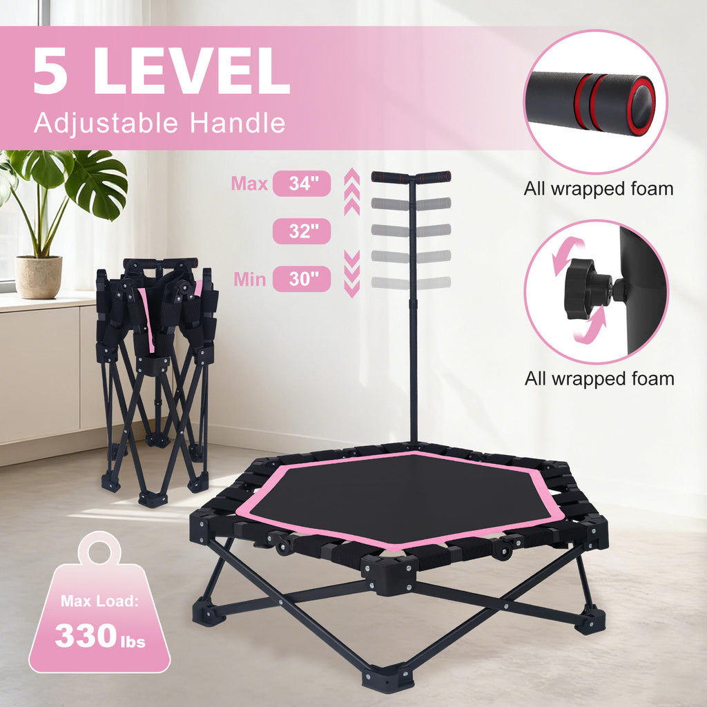 Trampoline mini pliable 42"
