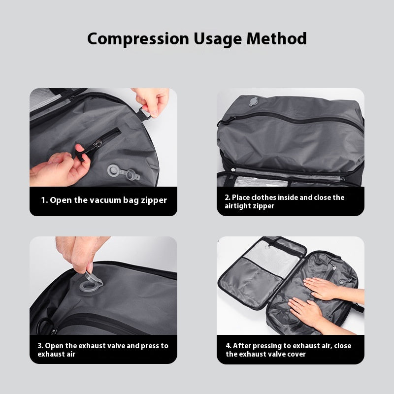 Sac à dos de compression sous vide Travel Computer Business