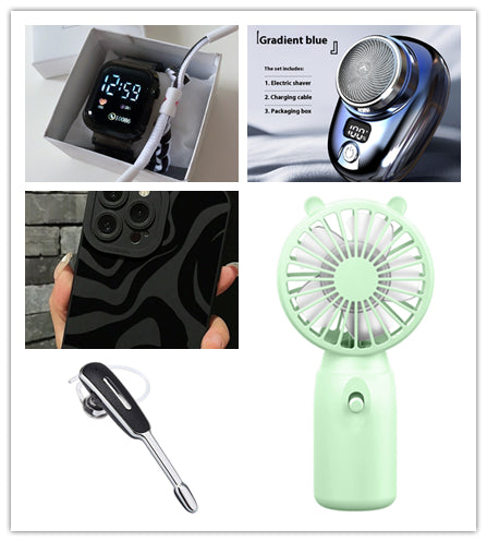 Mini Éclectique Shaver Portable Voyages Hommes serrure électrique et charge Spray de rasage Pogonotomy