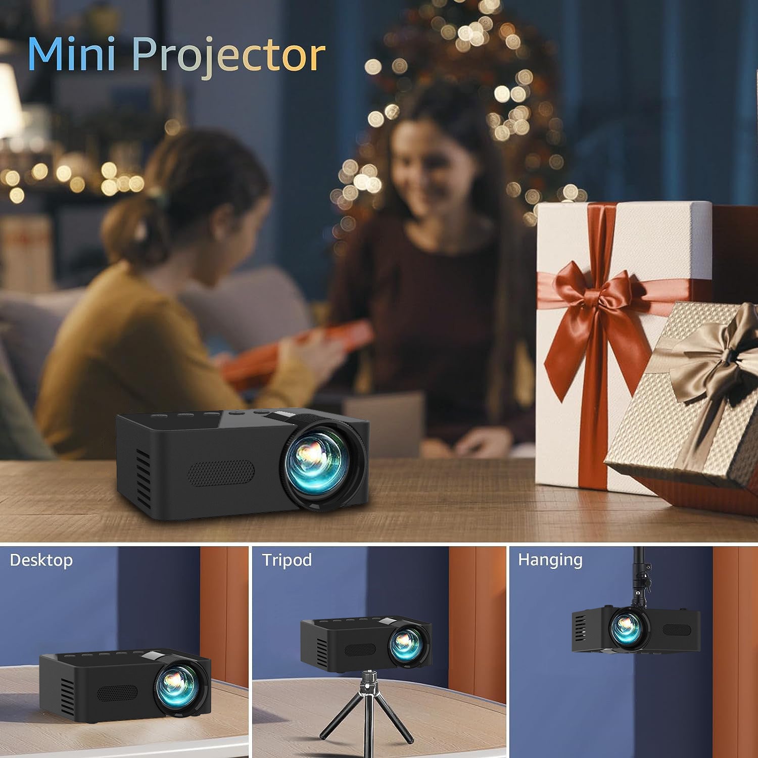 YT100 Mini projecteur portable à domicile