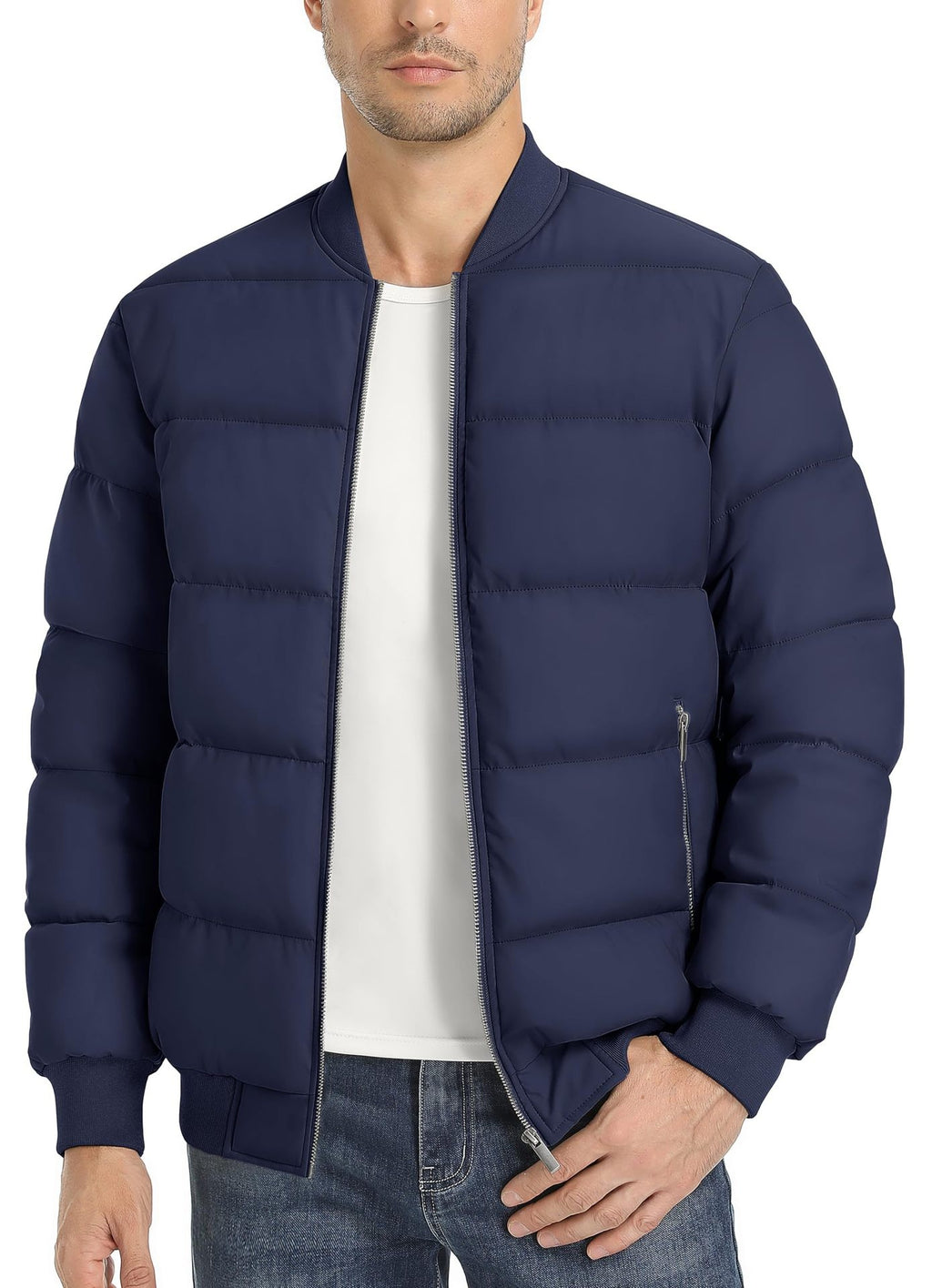 Veste d'hiver à l'épreuve du vent pour hommes