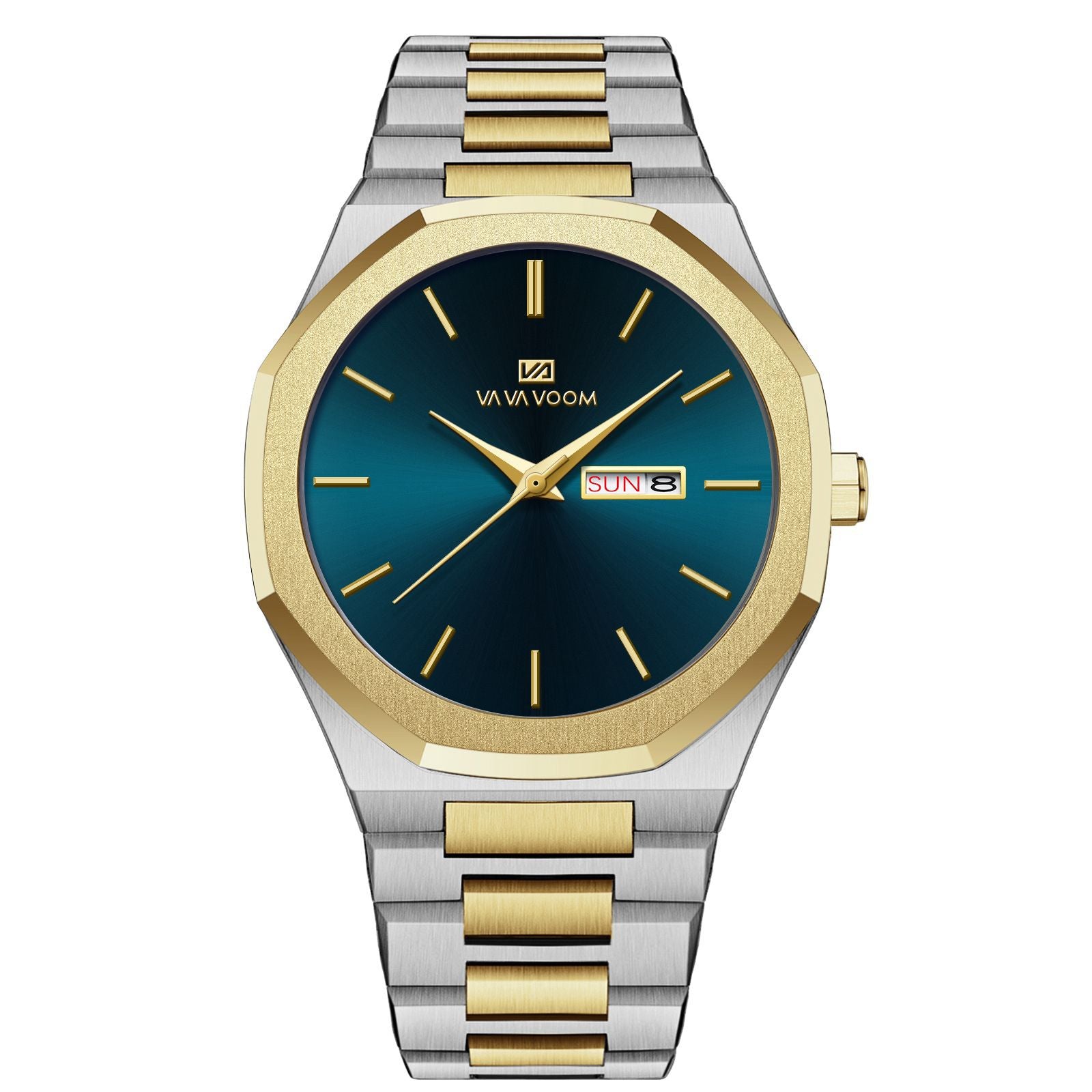 Montre homme en acier casual Business-Chain