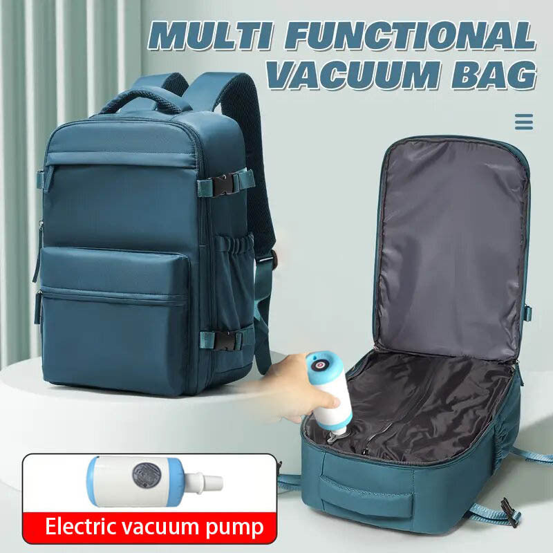 Compression sous vide minimaliste femelle Sac à dos de grande capacité