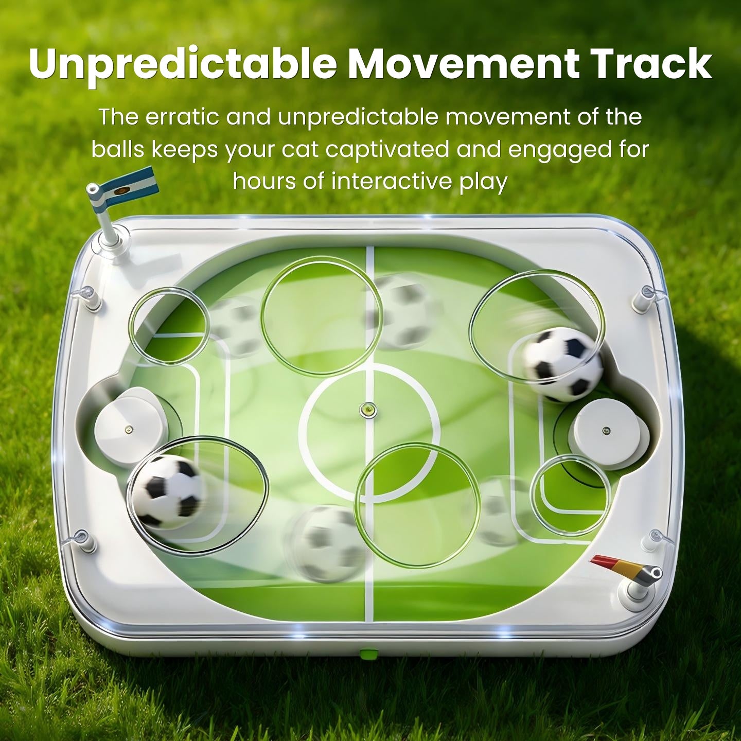 Jouet électrique d'induction de soccer pour le divertissement autonome et le soulagement de l'ennui