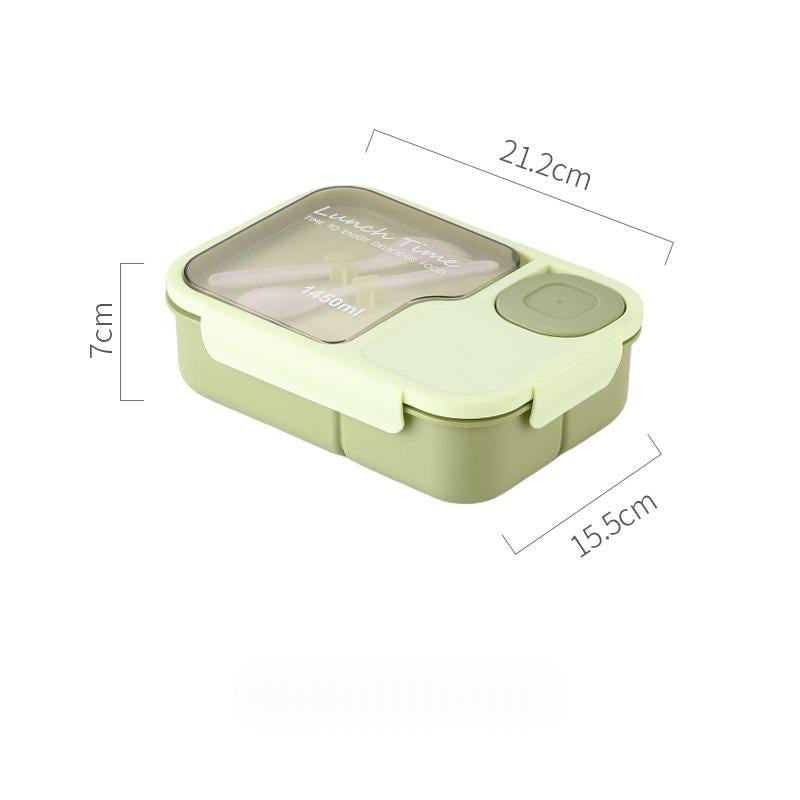 Boîte à Bento de style japonais avec compartiments est micro-ondes-safe