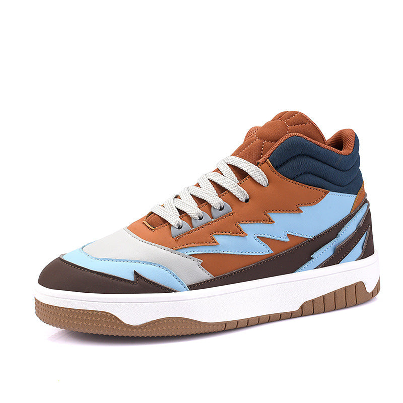 Fashion homme Casual High-top Lace-up Sneakers