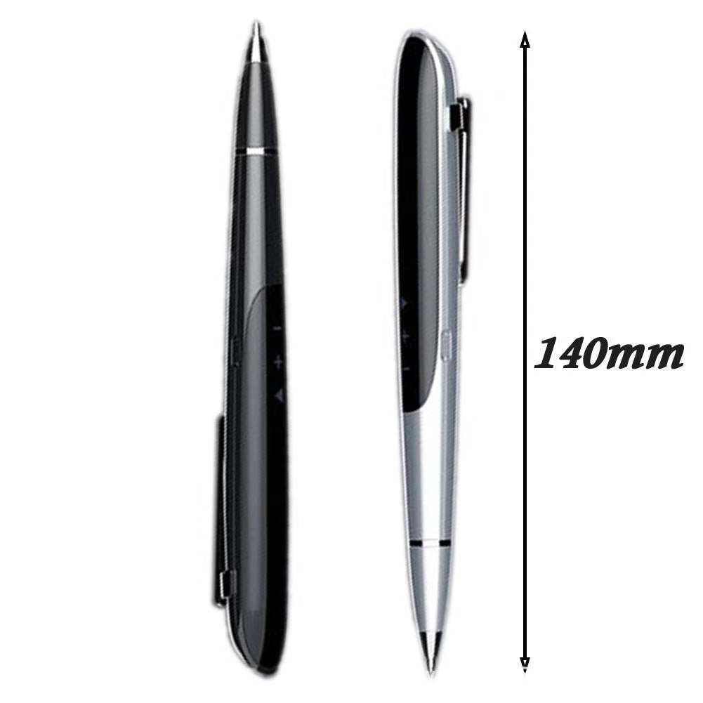 Lossless writable recording pen with display screen