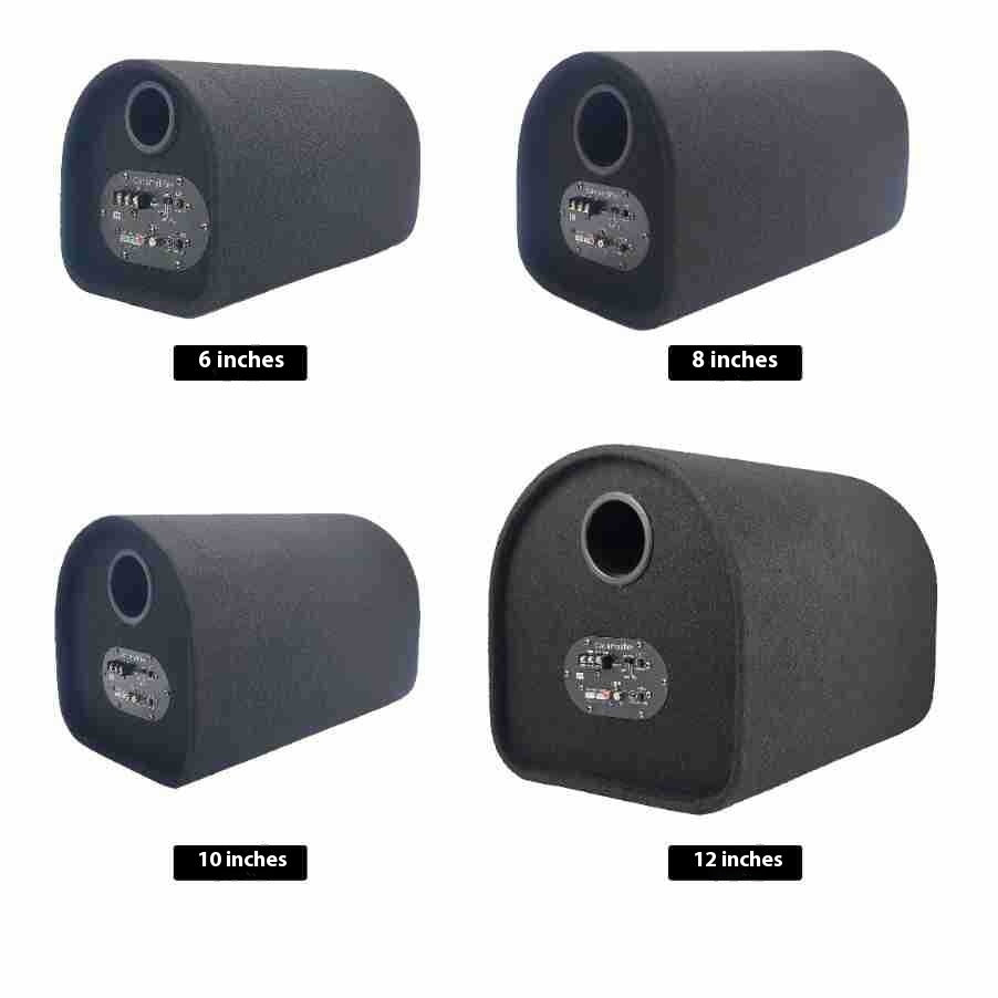 Auto Subwoofer 70W High Power 6 pouces 8 pouces 10 pouces en forme de tunnel