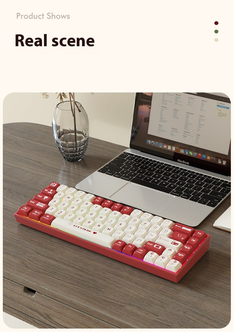 Jeu mécanique filaire swappable