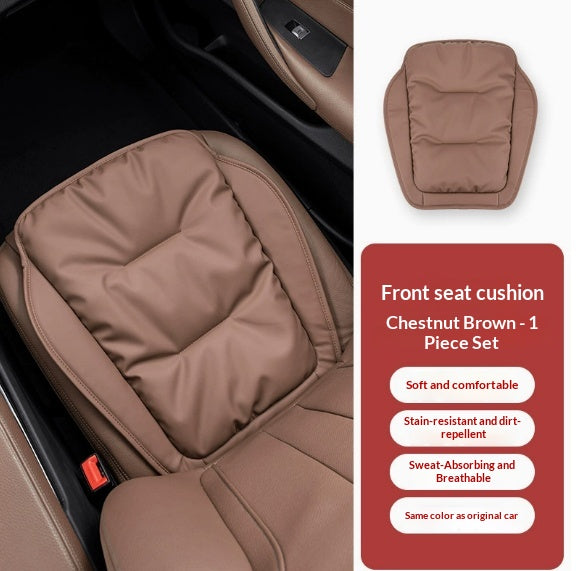 Coussin de siège en cuir Pana pour la rangée avant de la voiture