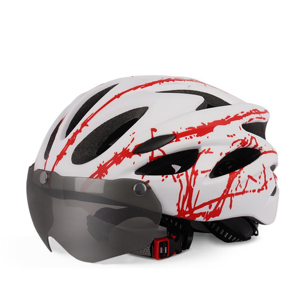 Mountain Highway Véhicule Aspiration magnétique Gants Casque d'équitation Respirant et coupe-vent