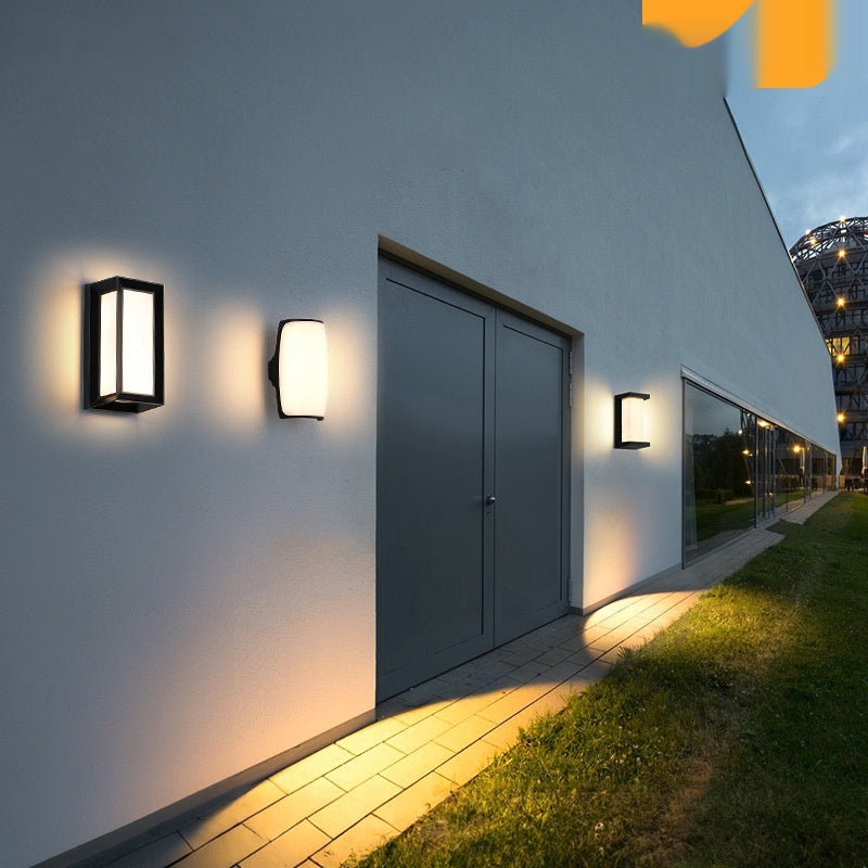 Led chinois imperméable à l'humidité moderne minimaliste couloir allée