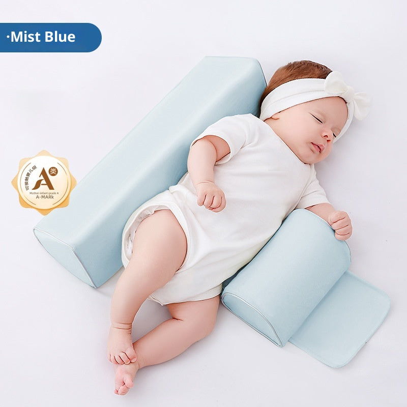 Oreiller pour bébé à manches latérales Oreiller antidérapant