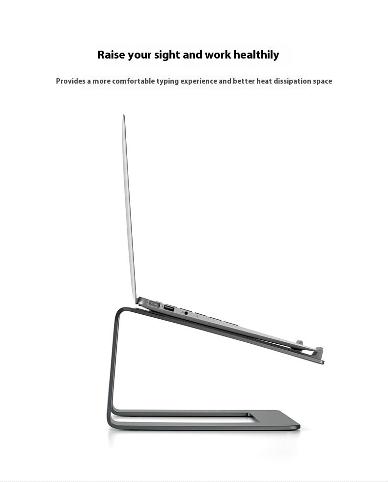 Riser de bureau en alliage d'aluminium pour ordinateur portable
