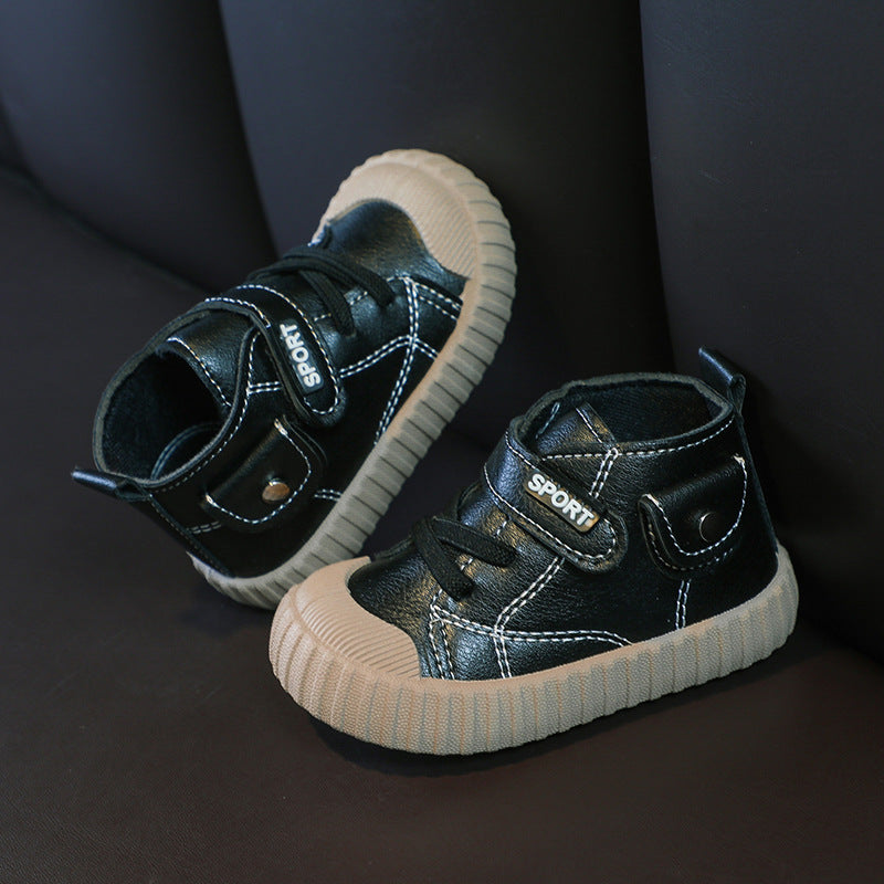 Chaussures pour enfants rembourrées et épaisses pour garçons et filles