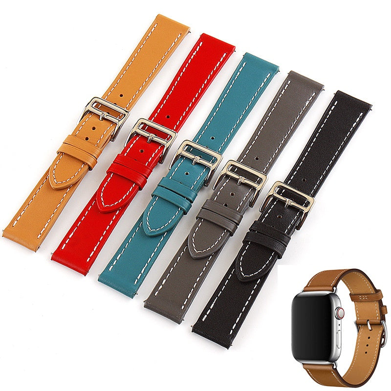 Bracelet en cuir véritable en cuir unique Shi Premier calque