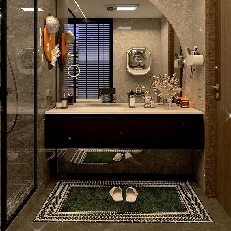 Tapis de sol antidérapant absorbant pour la salle de bain ou l'entrée de douche