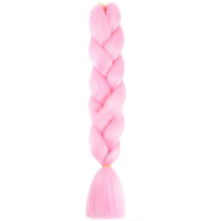 Couleur Big Braid African Chemical Fibre Gradient en soie haute température