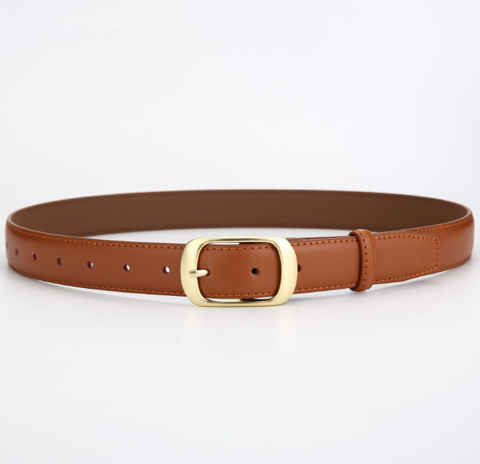 Wild mode ceinture ronde jour boucle-camel couleur-1 pièce