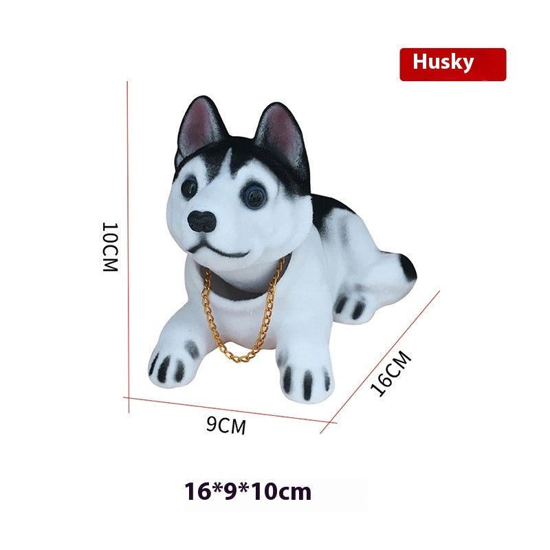 Résine Head-hooking Dog Animal Multi-spécificité Créative Cute Décoration de voiture