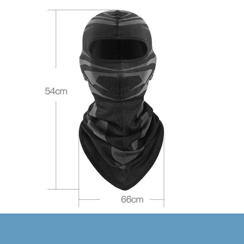 Écharpe extérieure anti-vent épaissée