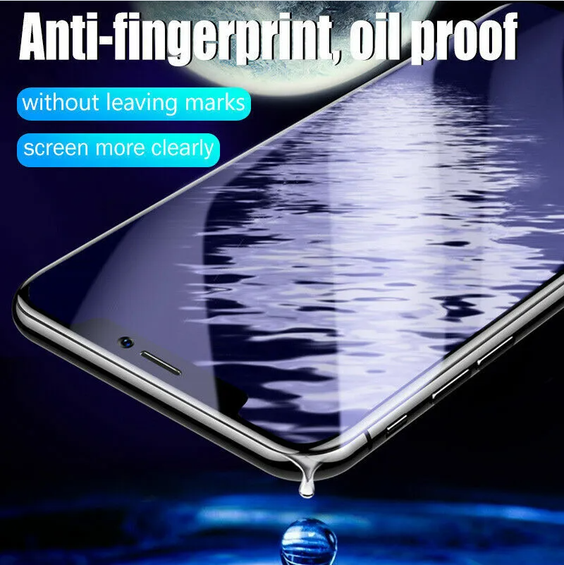 2PCS Hydrogel Screen Protector for 15 14 13 12 11 Pro Max SE X XS XR 8 7