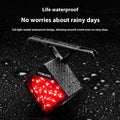 Mountain Highway Bicycle Night Riding Lights Intelligent Brake Induction Tail Waterproof